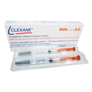 Clexane 8000 I.U. Injection 2's
