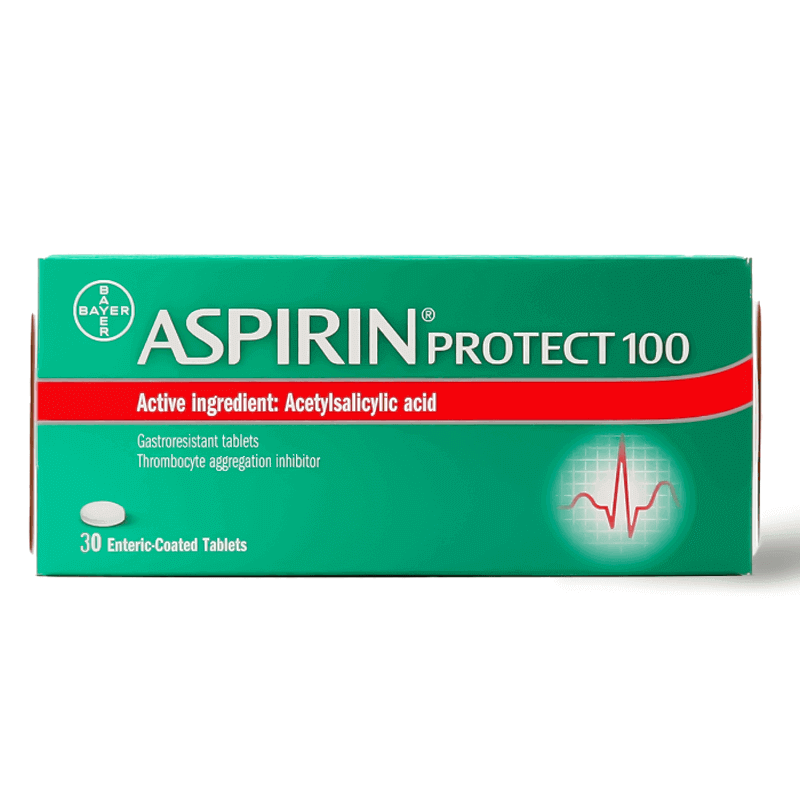 Aspirin Protect EC Tab 100Mg 30's
