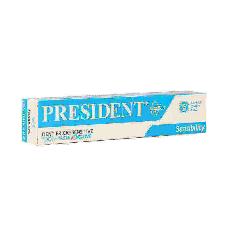 "President Sensitive Toothpaste: Ultimate Care for Healthy, Strong Teeth - 75 ml"