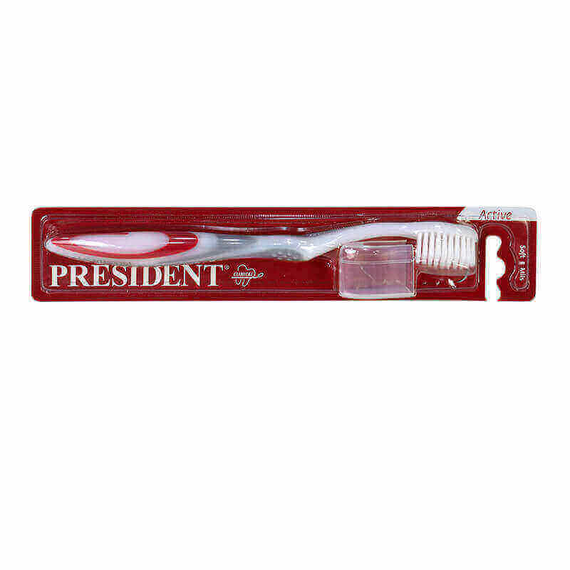 President Active Toothbrush Soft 1 Pc