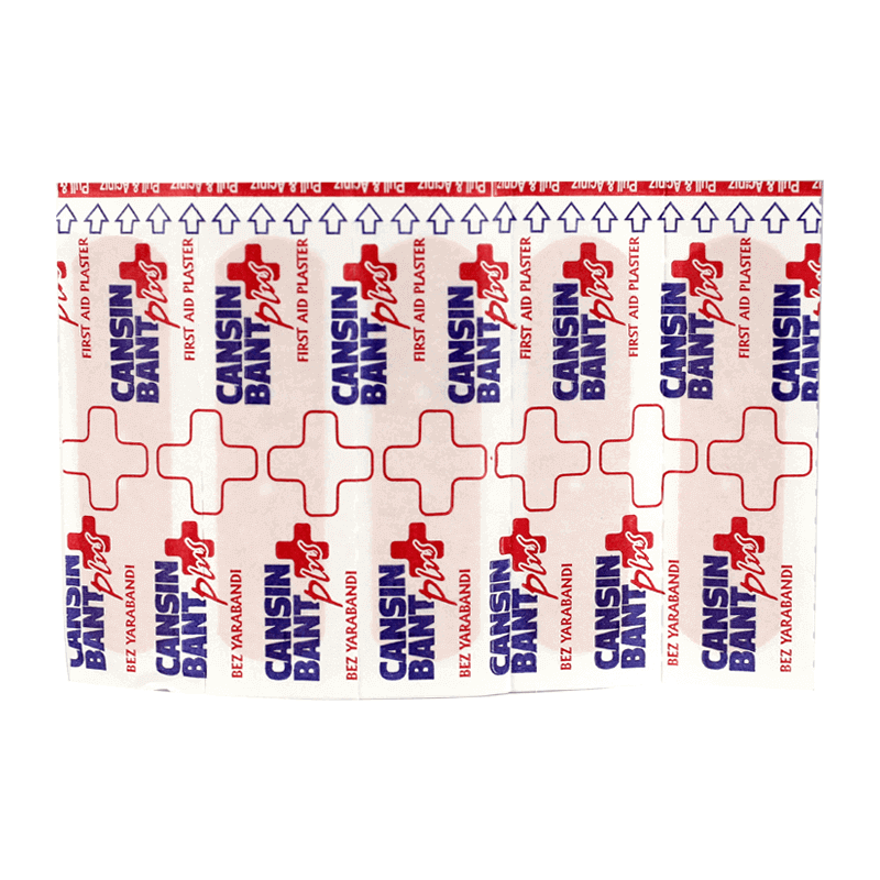 Cansin Bant Plus First Aid Plaster 10 Pcs