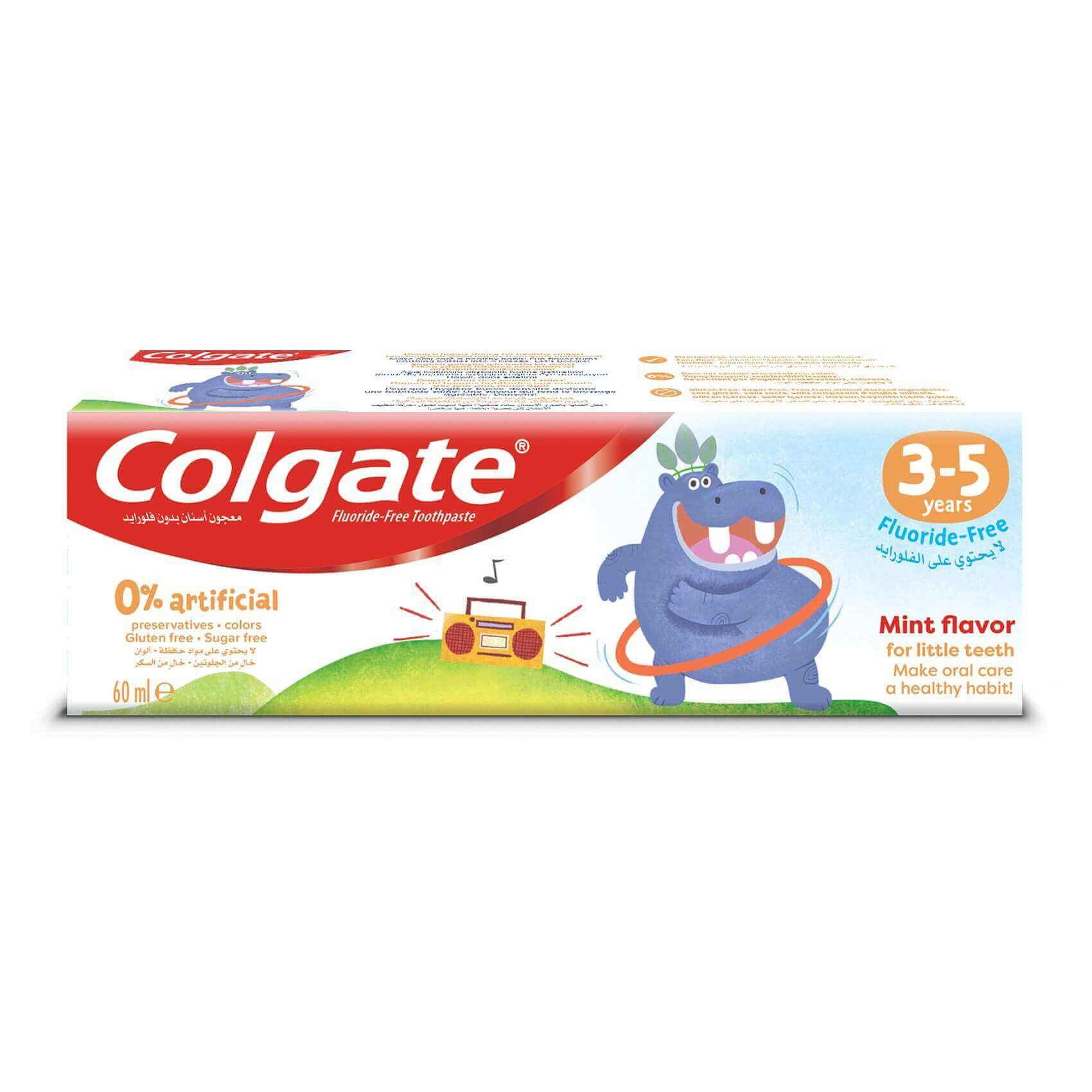 Colgate Kids 3-5 Years Toothpaste Mint Flavor 60 ml