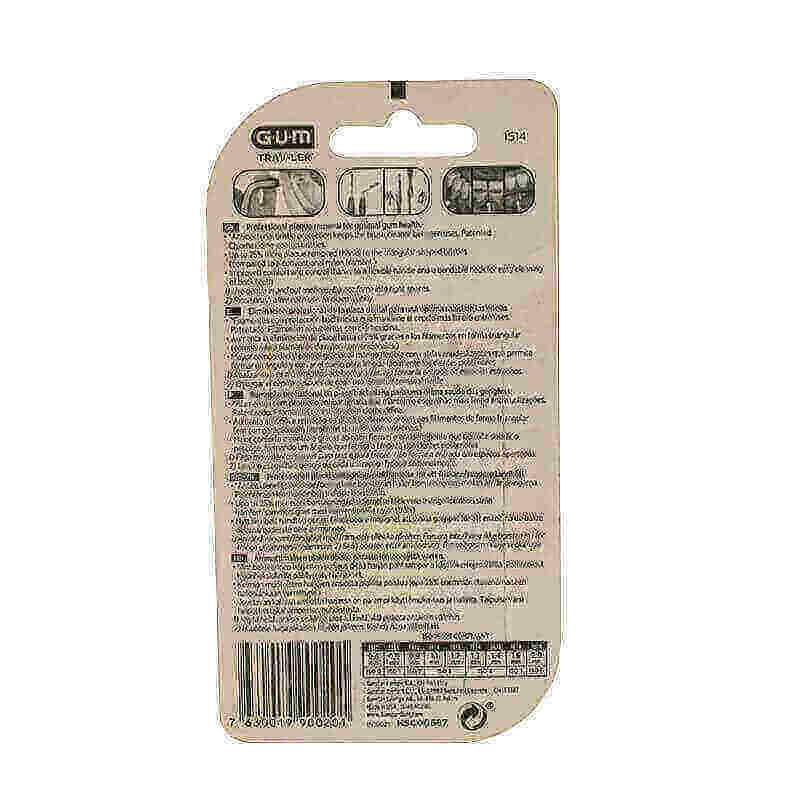 Butler Gum Trav-Ler Interdental Brush 1.3 mm 6 Pcs