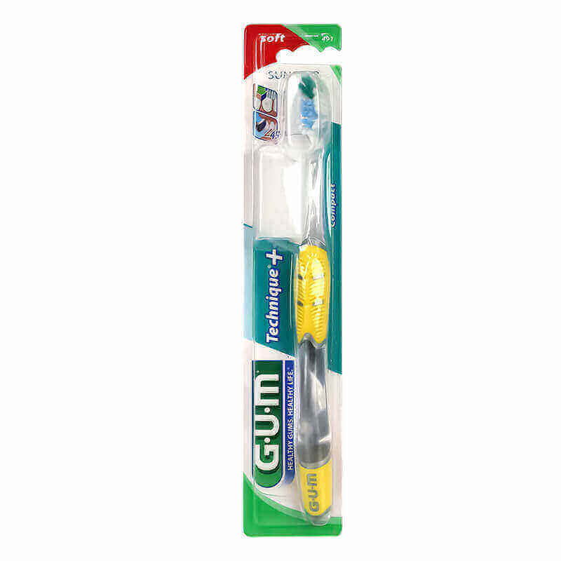 Butler Gum Technique Plus Compact Toothbrush Soft 1 Pc