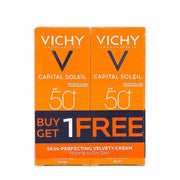 Vichy Capital Soleil SPF +50 Velvety Cream Offer 1+1