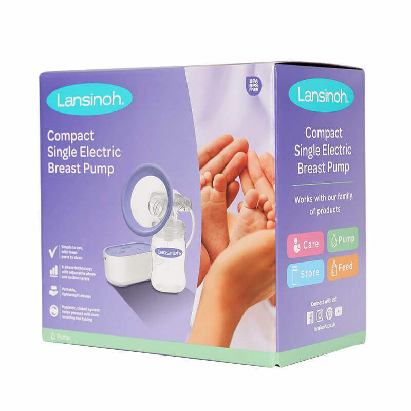 Lansinoh Compact Single Electric Breast Pump