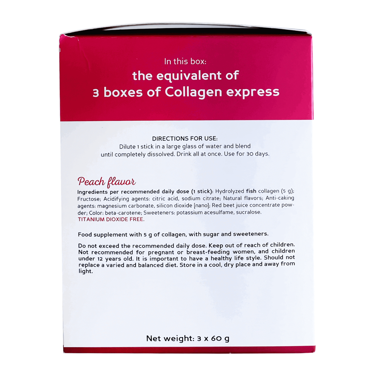 Biocyte Collagen Express 30 Sticks Anti-aging