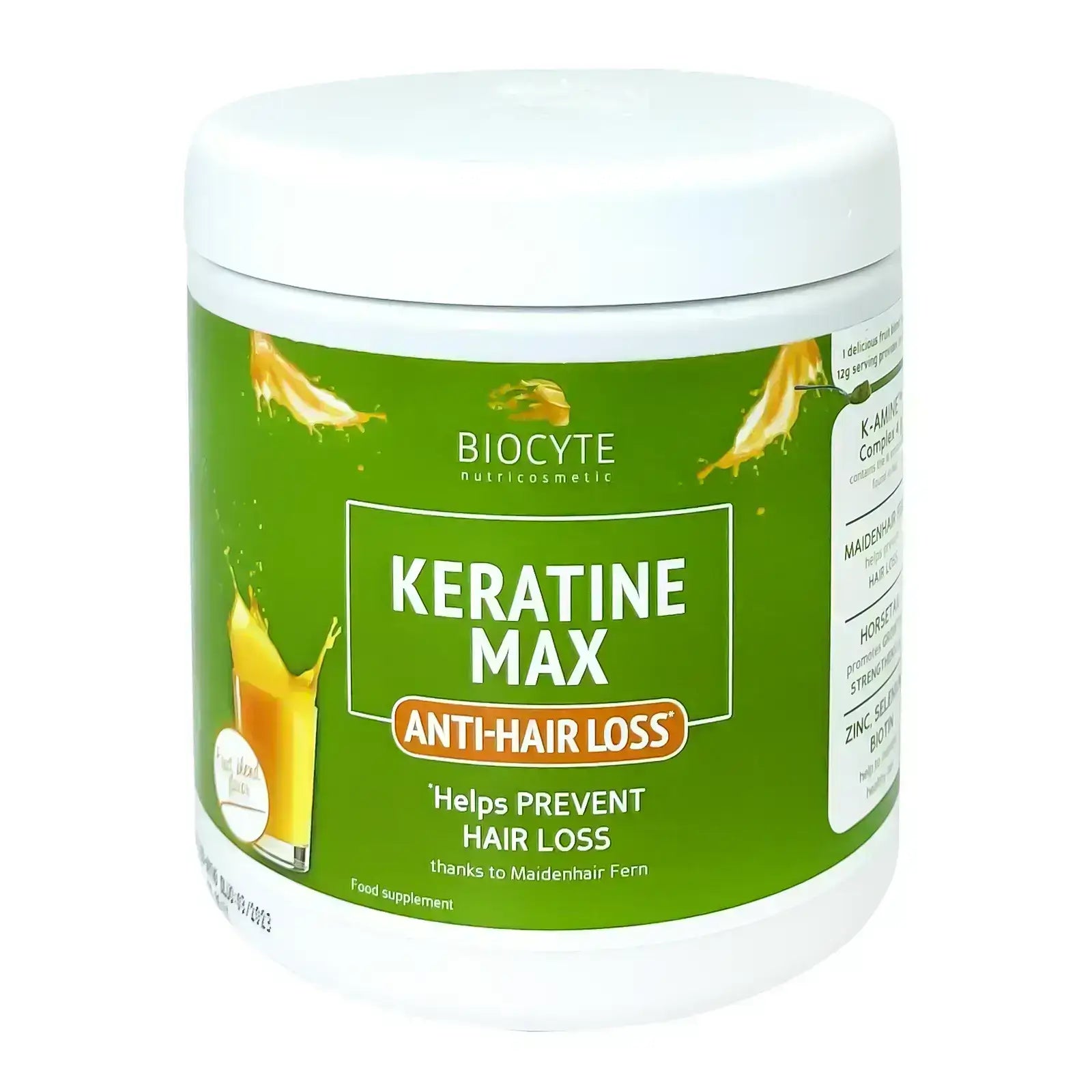 Biocyte Keratin Max Powder 240 g To promotes hair growth