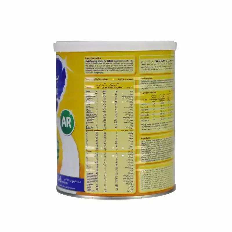 Bebelac AR Milk Powder 400 g for infants (0 to 6 months)