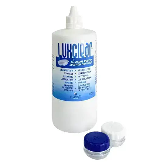 Lux Clear Contact Lenses Soln.360ml Novlux001 for clean lens