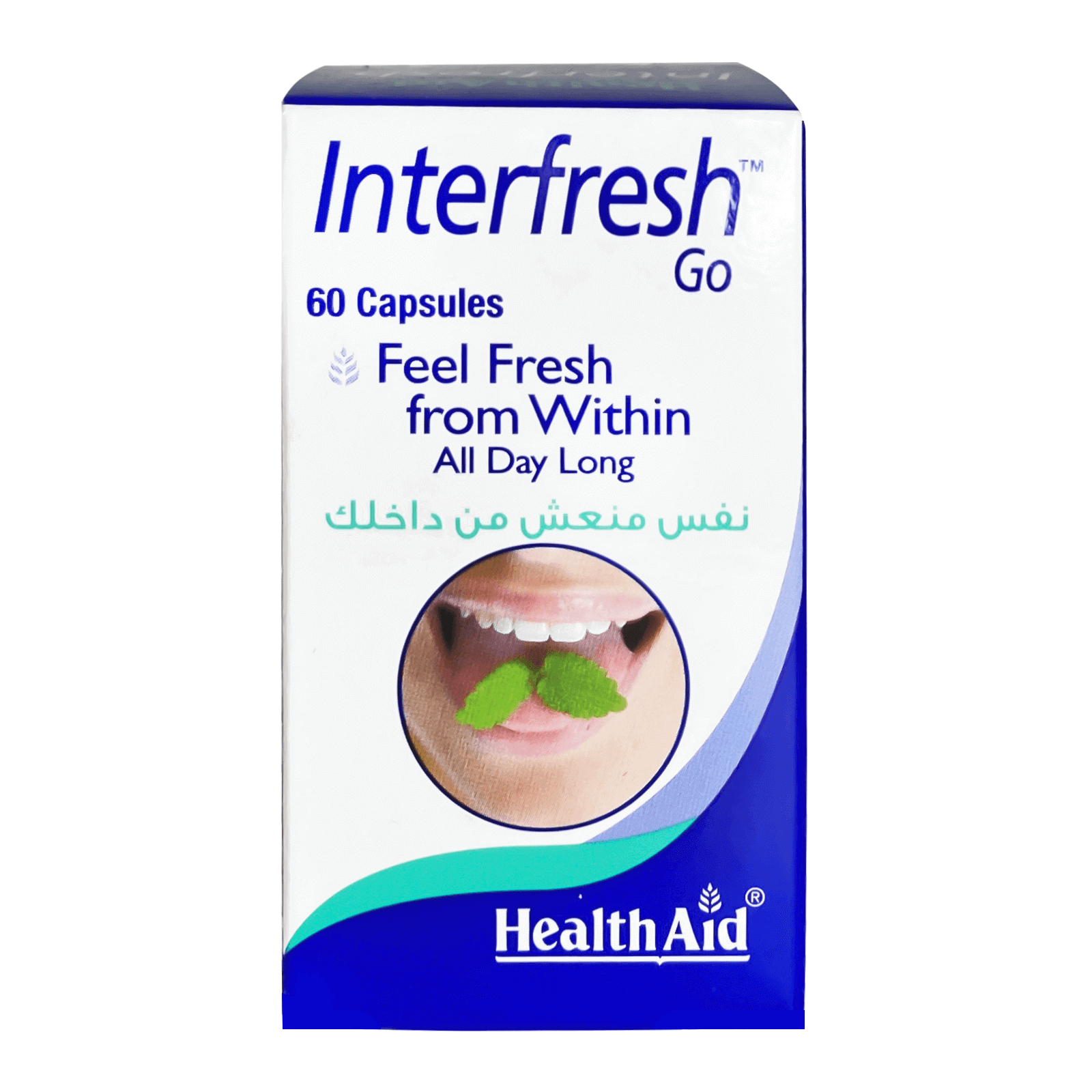 Health Aid Inter Fresh Go 60 Cap