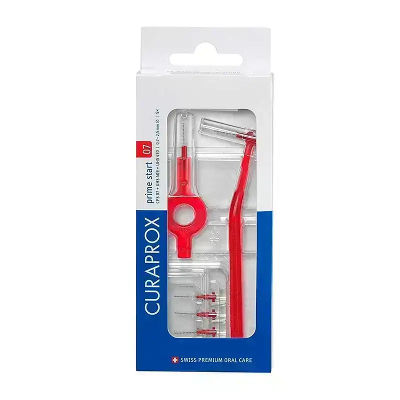Curaprox Prime Start 07 Interdental Brush With Holder 5 Pcs