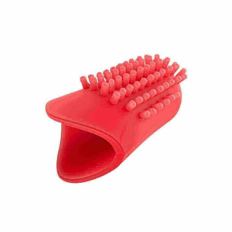 Melo Iko Kids Natural Strawberry Finger Toothbrush 1 Pc