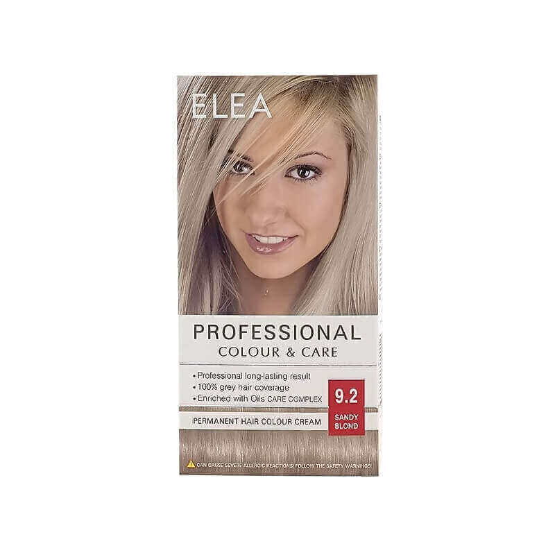 Elea Hair Color Cream 9/2 Sandy Blond 123 ml