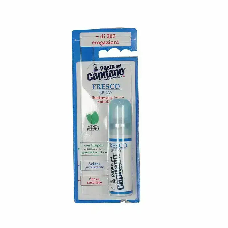 Pasta Del Capitano Mouth Spray Mint Flavor 15 ml Cap