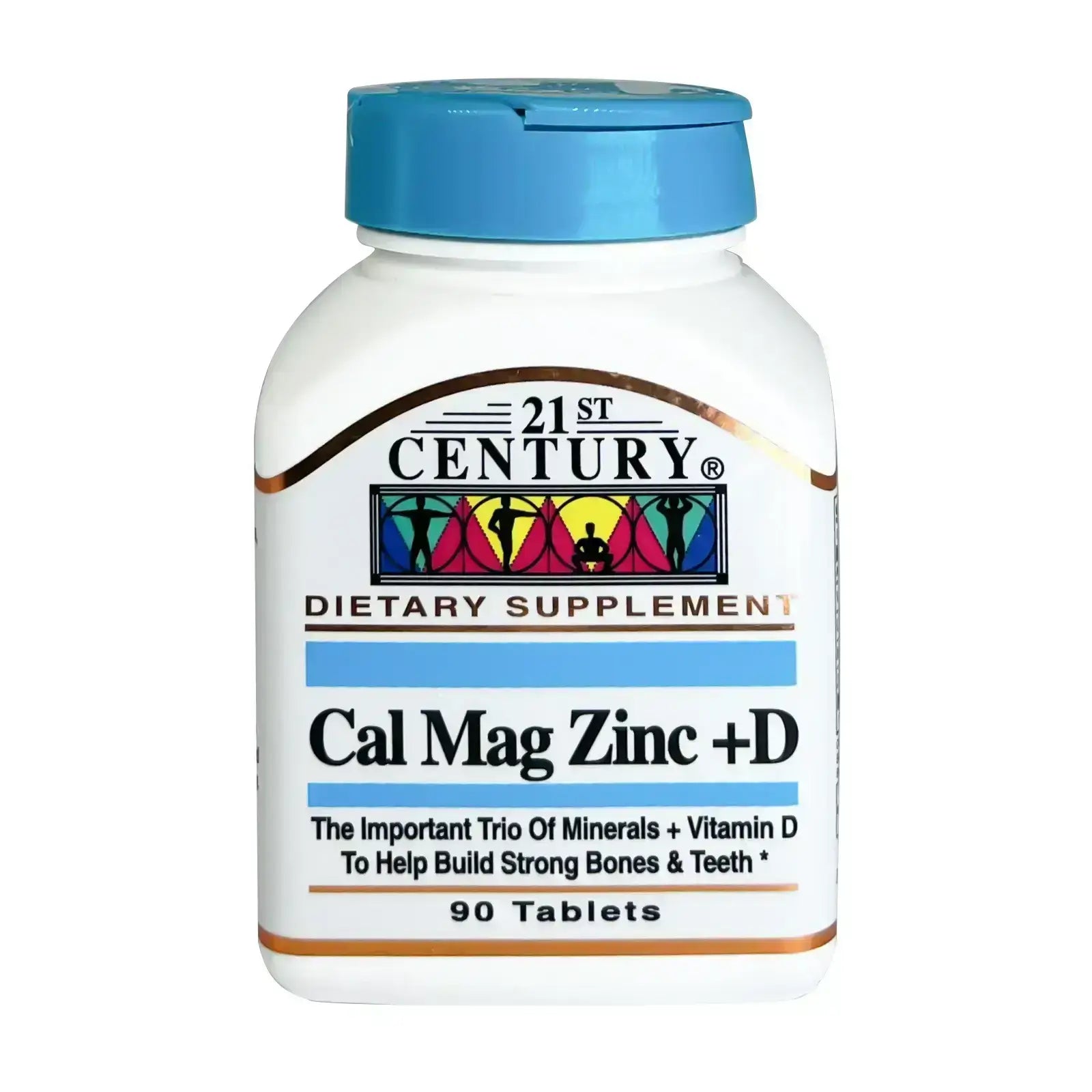 21st Century Bone Boost Supplement - Cal Mag Zinc+D