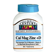 21st Century Bone Boost Supplement - Cal Mag Zinc+D