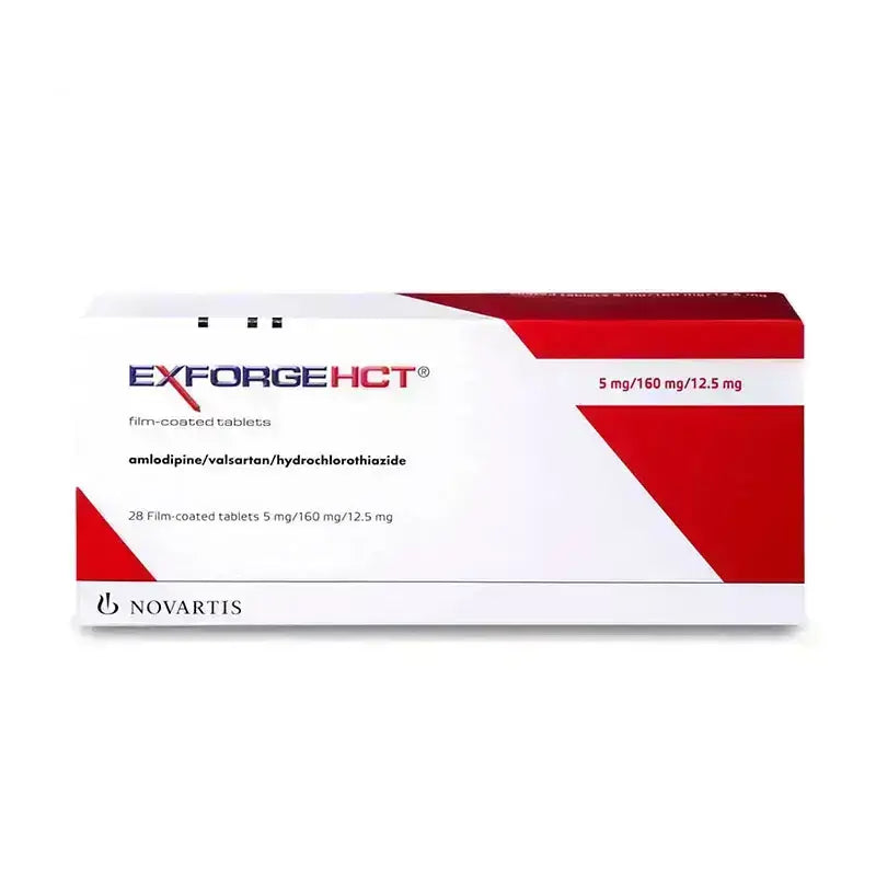 Exforge HCT 5/160/12.5 mg 28 Tabs – Alsultan Pharmacy