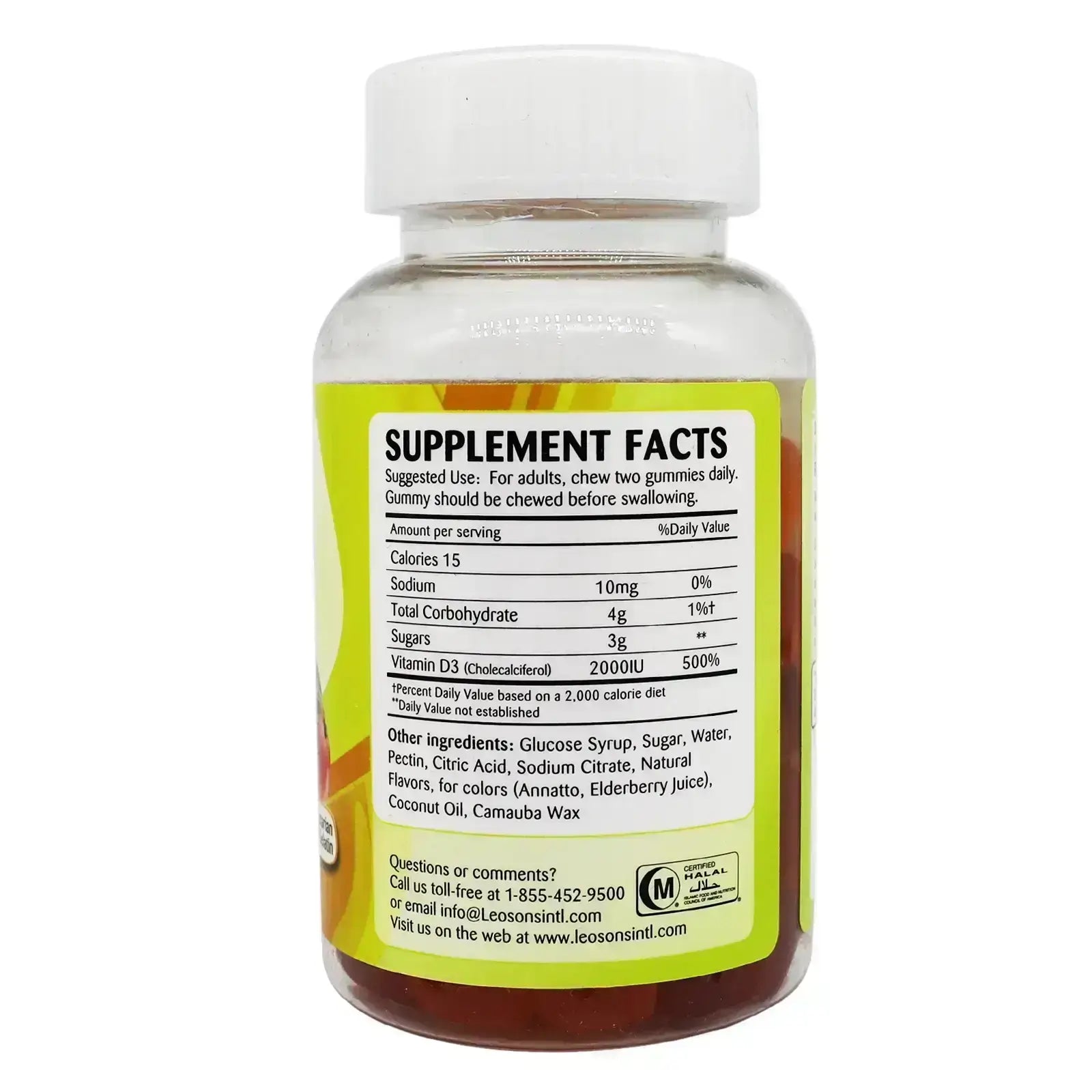 Amerix Vitamin D3 Adult Gummies 60'S