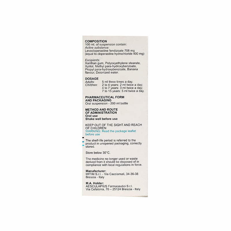 Privituss Oral Suspension 200 ml For Cough