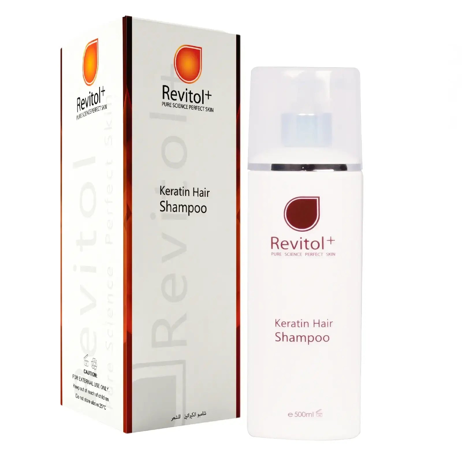 Revitol Keratin Hair Shampoo 500 mL Prolong Keratin Hair Treatment
