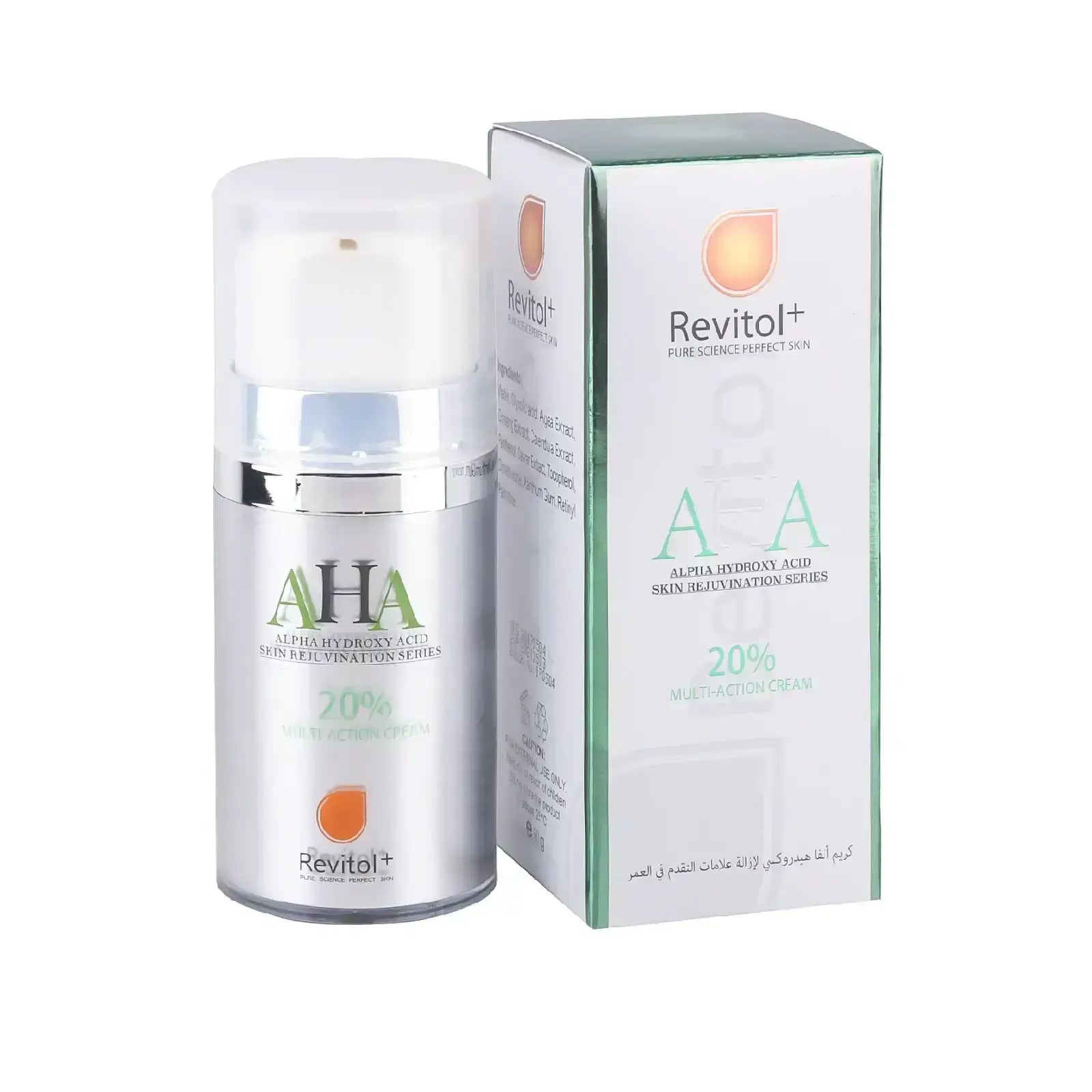 Revitol AHA 20% Multi-Action Cream 50 g for exfoliating