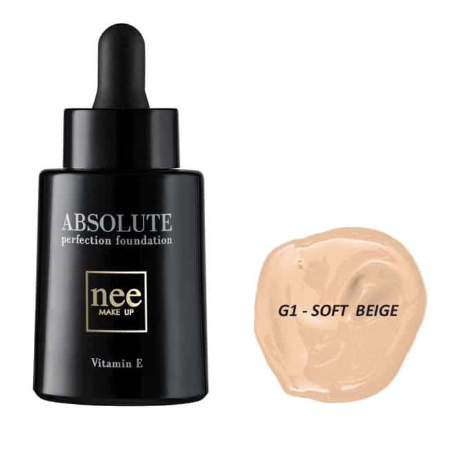 Nee Absolute Perfection Foundation Soft Beige - Flawless Matte Finish, 30 ml