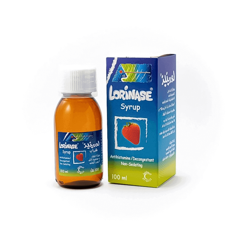 Lorinase 100ml Syrup as Antihistamine