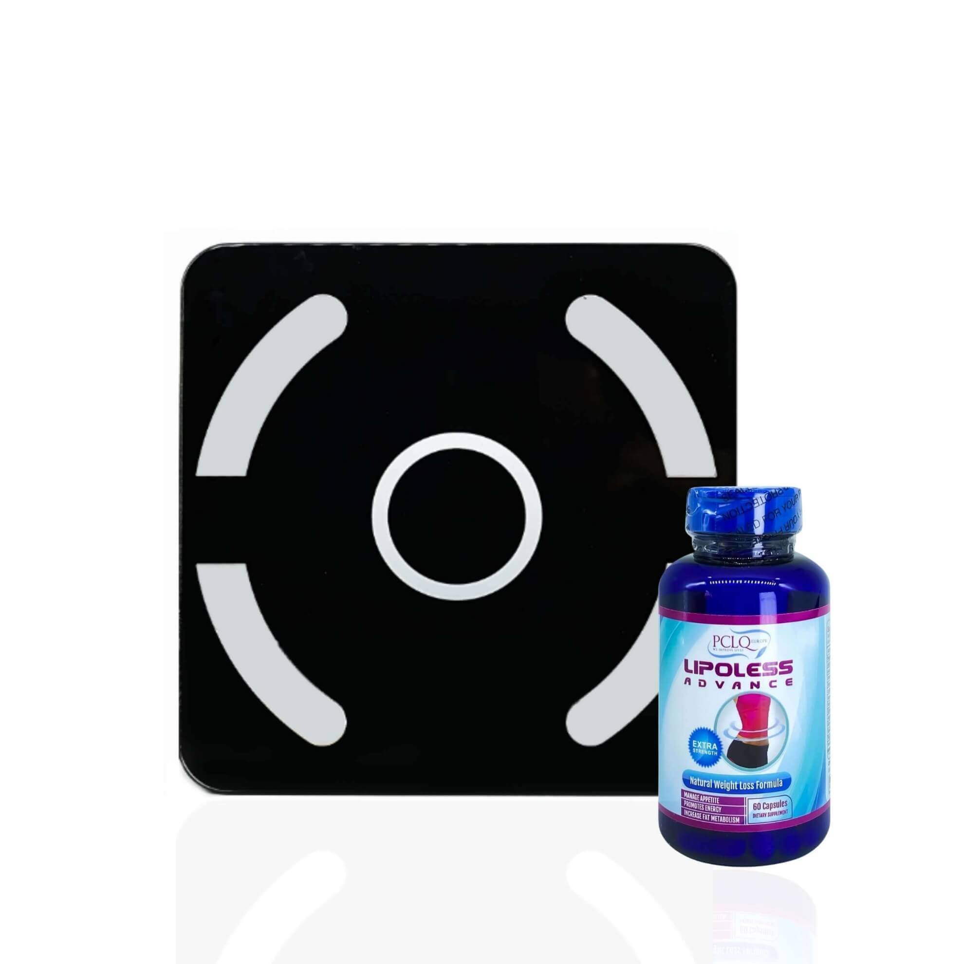 "Lipoless + BF 8031 Digital Scale: Ultimate Package for Safe Weight Loss & Fitness"