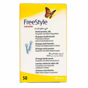 Free Style Lancets 50 Pcs