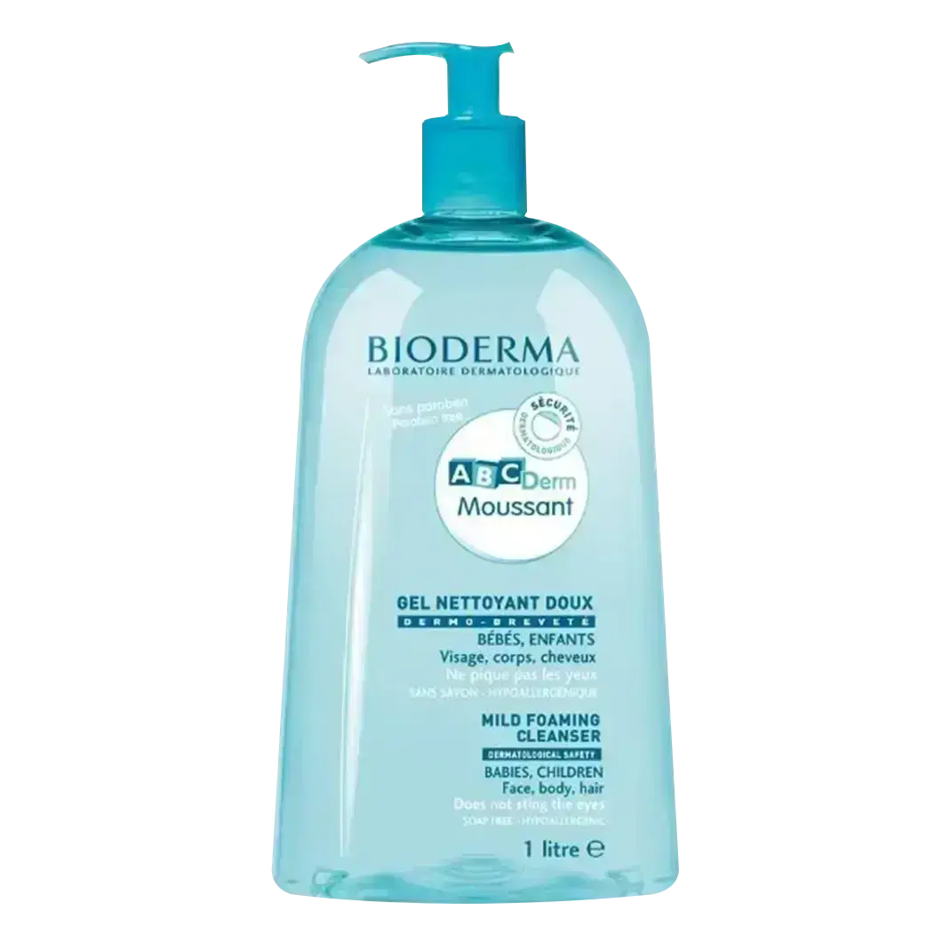 Bioderma ABC Derm Foaming Gel 1 Litre skin cleanser
