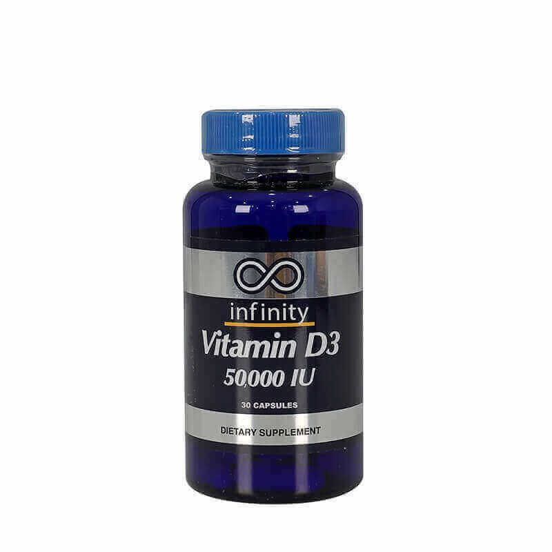 Infinity Vitamin D3 50000 IU Caps 30'S