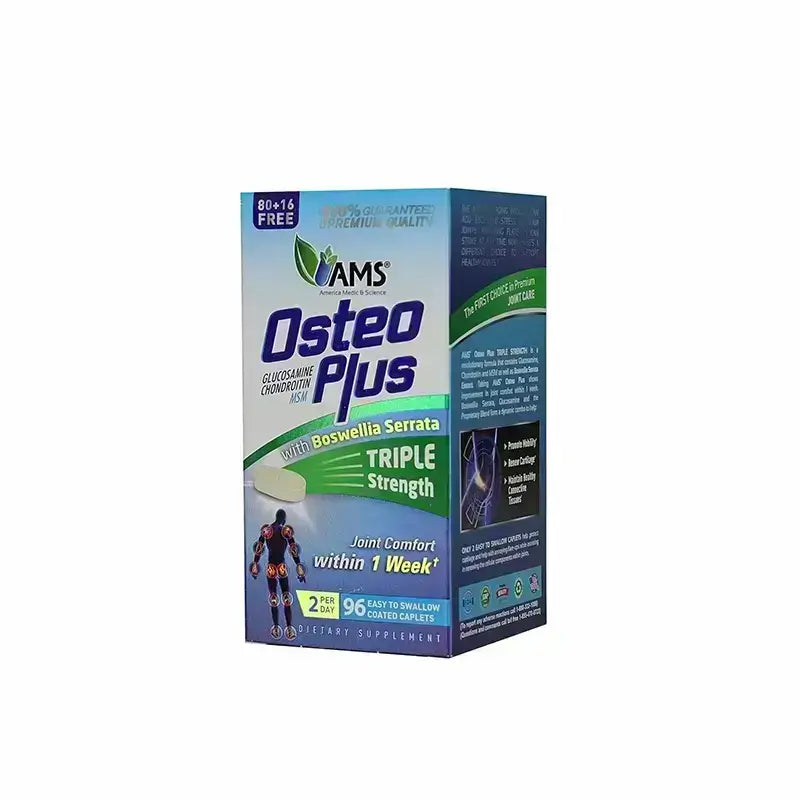 AMS Osteo Plus Triple Strength Caplets 96'S