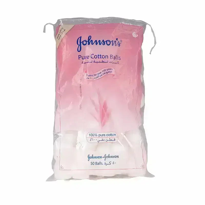 Johnson's Pure Cotton Balls 50'S