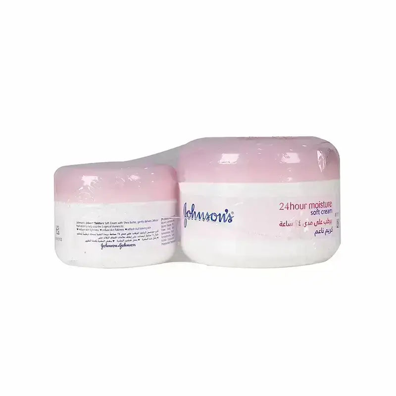جونسون كريم مرطب 24 ساعة عرض 200 مل + 100 مل مجاناً   