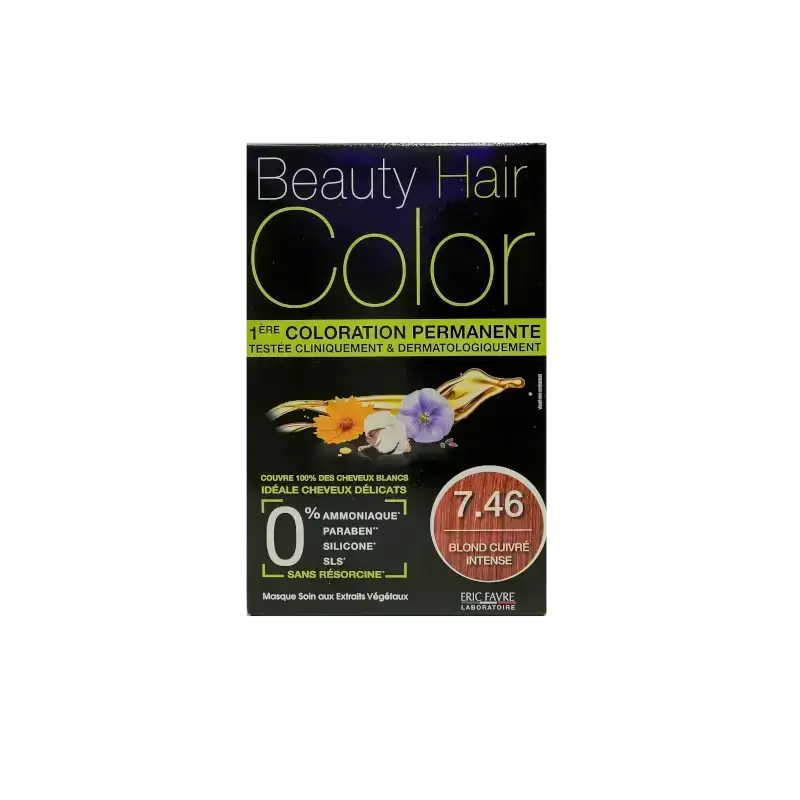 Eric Favre Beauty Hair Color 7.46 Intense Copper Blonde