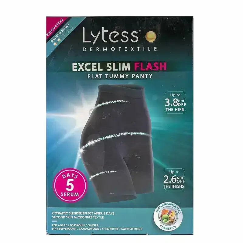 Lytess Flash Flat Tummy Panty Black S/M