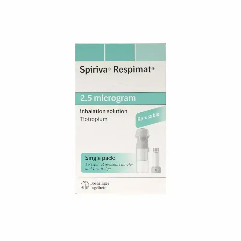 Spiriva Respimat 2.5 mcg Inhalation Solution 60 Puffs