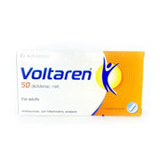 Voltaren 50 mg 10 Suppositories As Analgesic