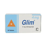 Glim 4 mg Tabs 30'S For Diabetes