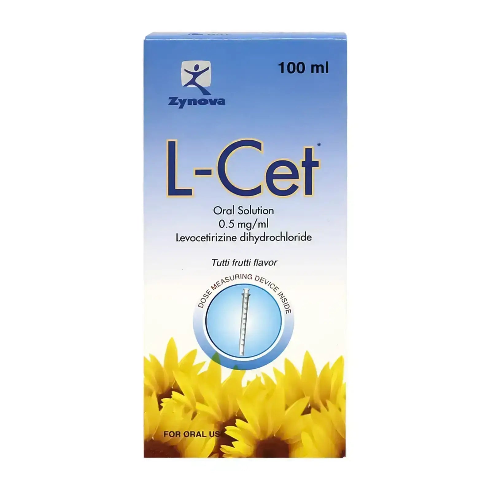 L-Cet Oral Solution 100 ml Anti-allergy