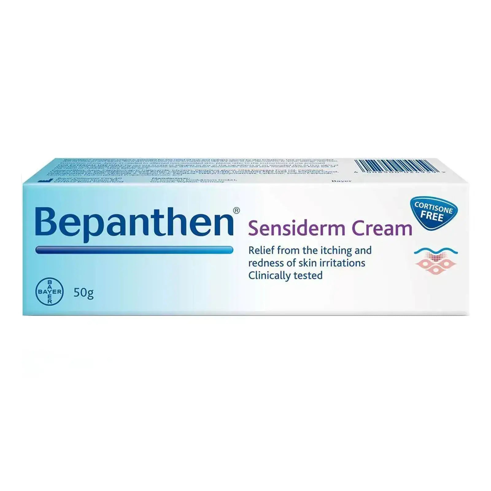 Bepanthene Sensiderm Cream 50 g for itching