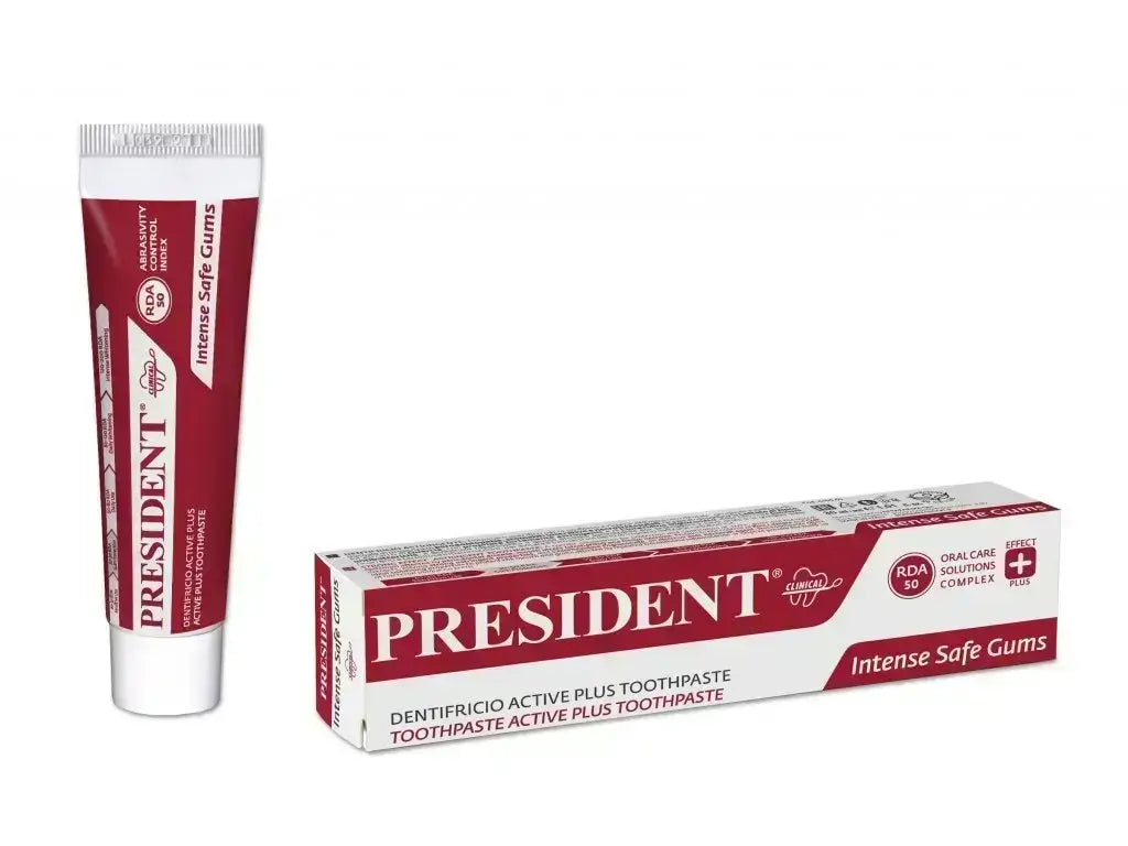 President Active Plus Toothpaste 30 ml – Alsultan Pharmacy