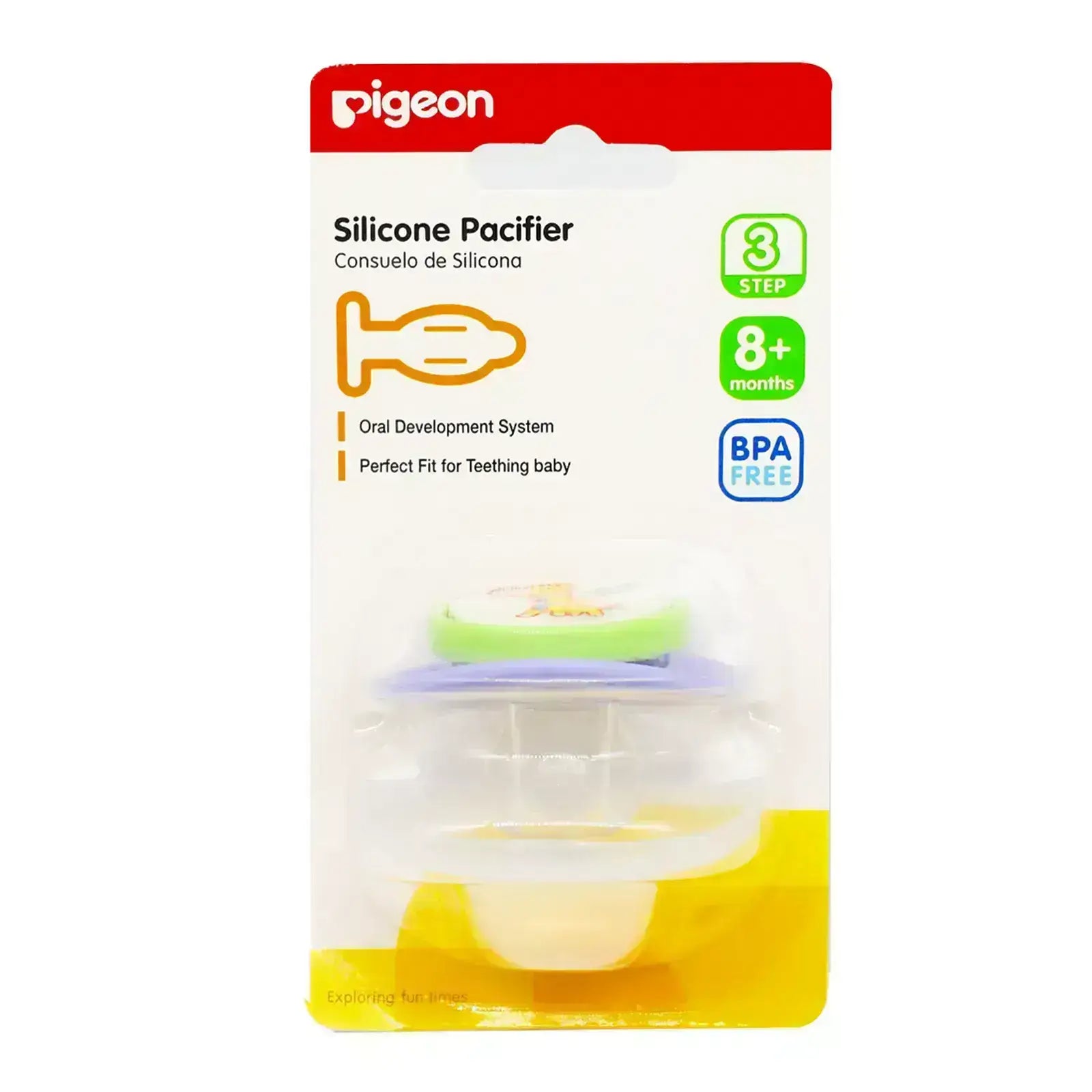 Pigeon Silicone Pacifier +8 Months