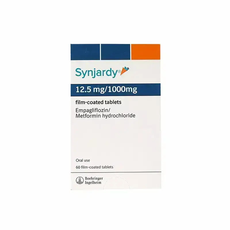 Synjardy 12.5/1000 mg F/C Tabs 60'S For Diabetes