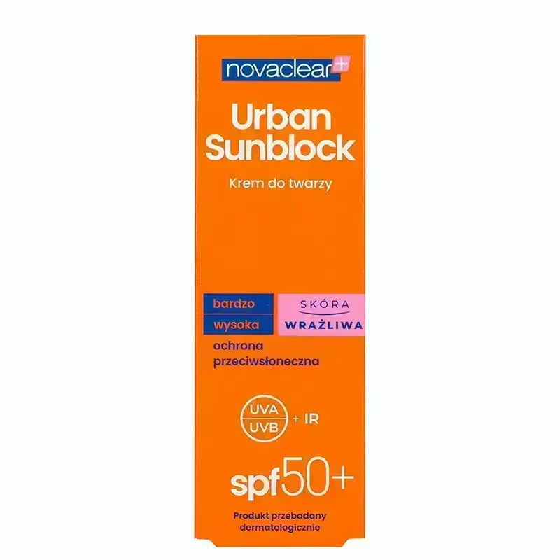 Novaclear Urban Sunblock SPF 50+ Cream For Sensitive skin 40 ml