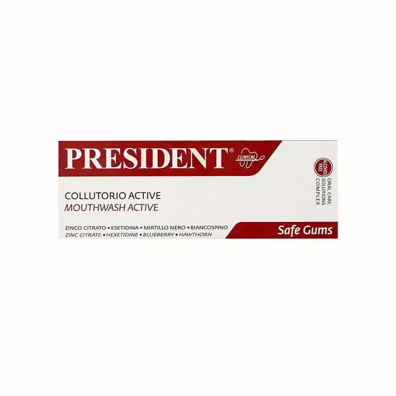 President Safe Gum Active Mouthwash 250 ml