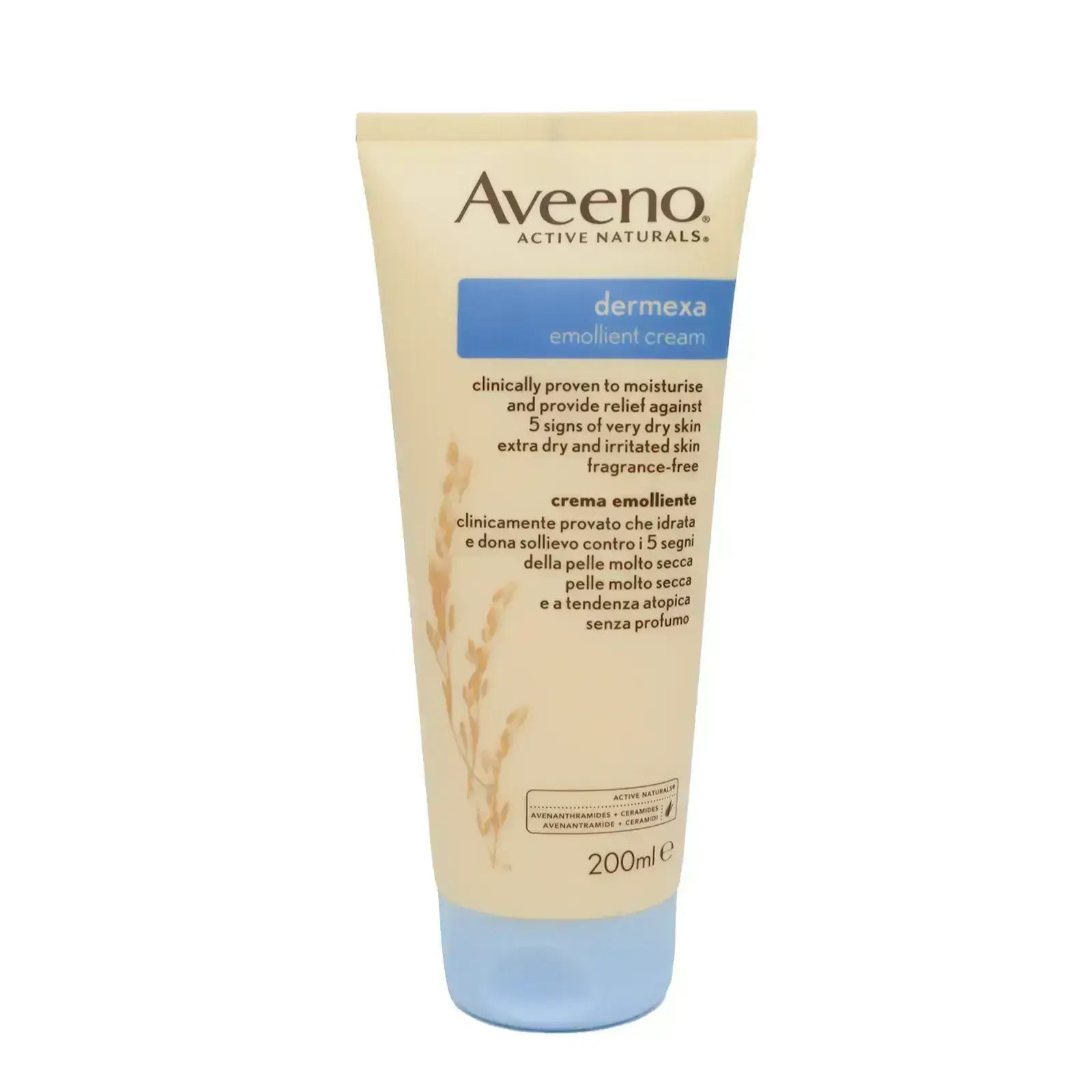 Aveeno Dermexa Emollient Cream 200 mL for dry skin