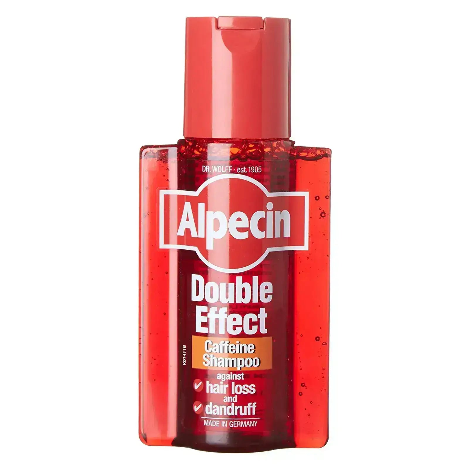 Alpecin Double Effect Caffiene Shampoo 200 ml to treat hair loss