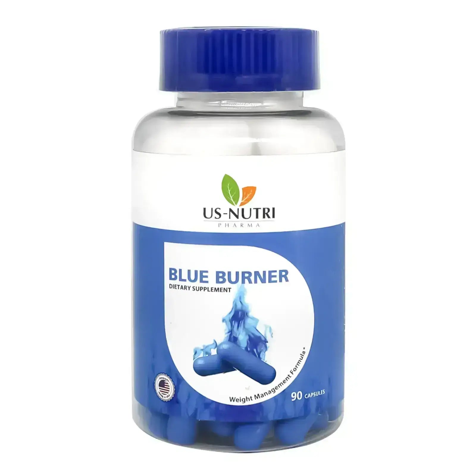 US Nutri Blue Burner Caps 90'S to burn fat